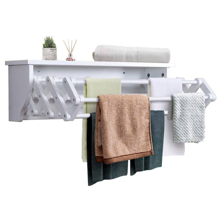 TAZAI WallMounted Drying Rack Wayfair Canada